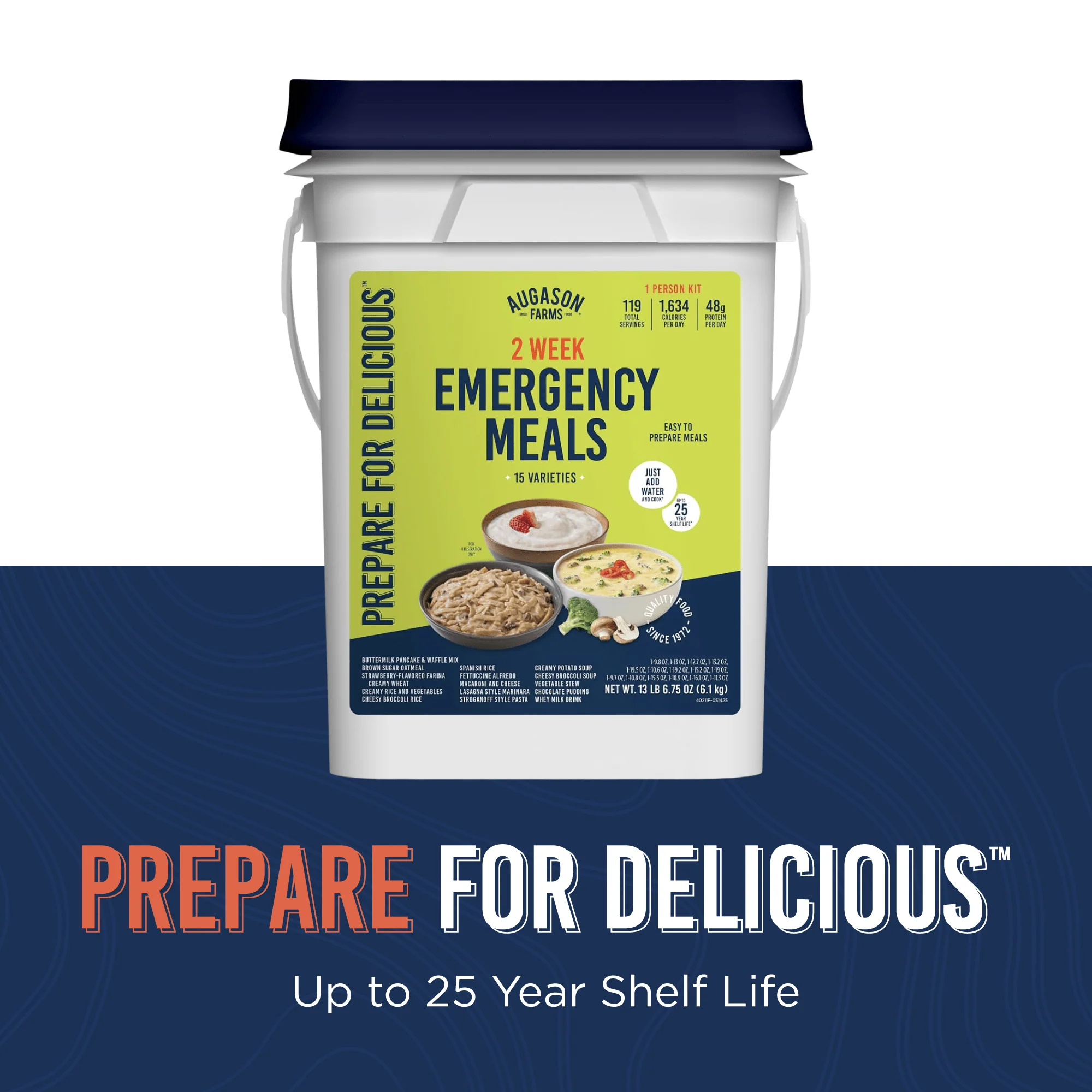 2-Week 1-Person Emergency Food Supply Kit, 119 Servings - Image 9