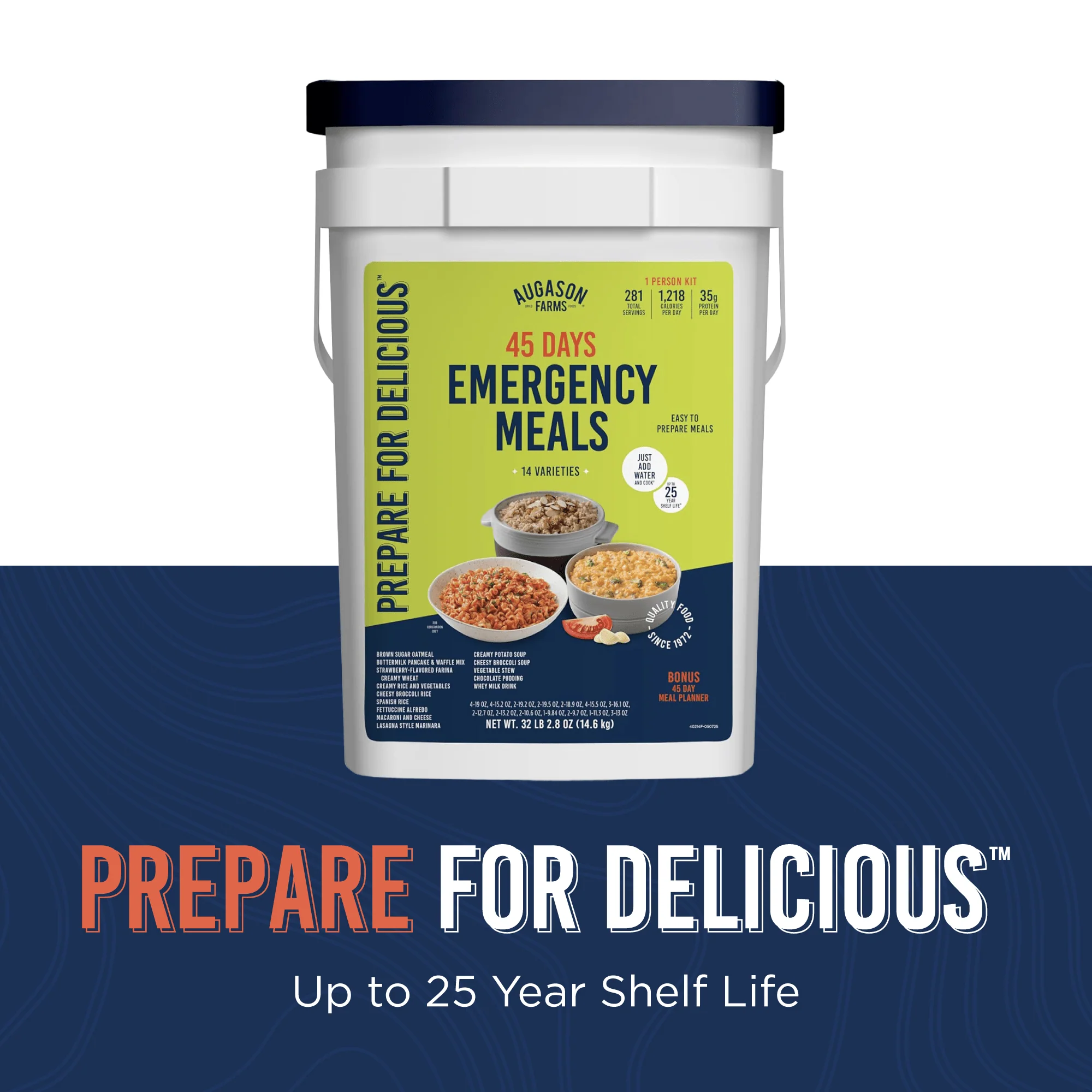 45-Day 1-Person Emergency Food Supply Kit, 281 Servings - Image 8