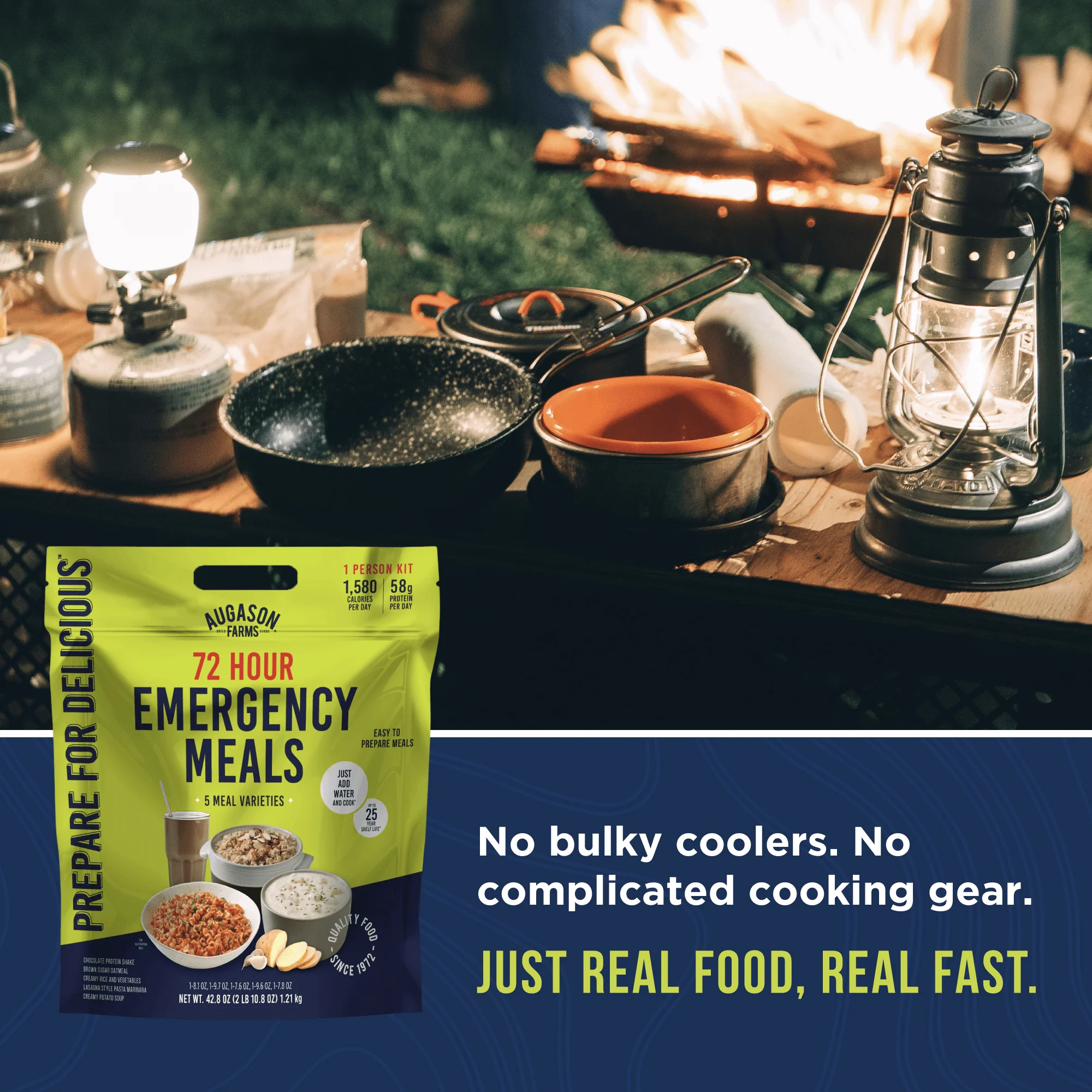 72-Hour 1-Person Emergency Food Supply Kit, 18 Servings - Image 7