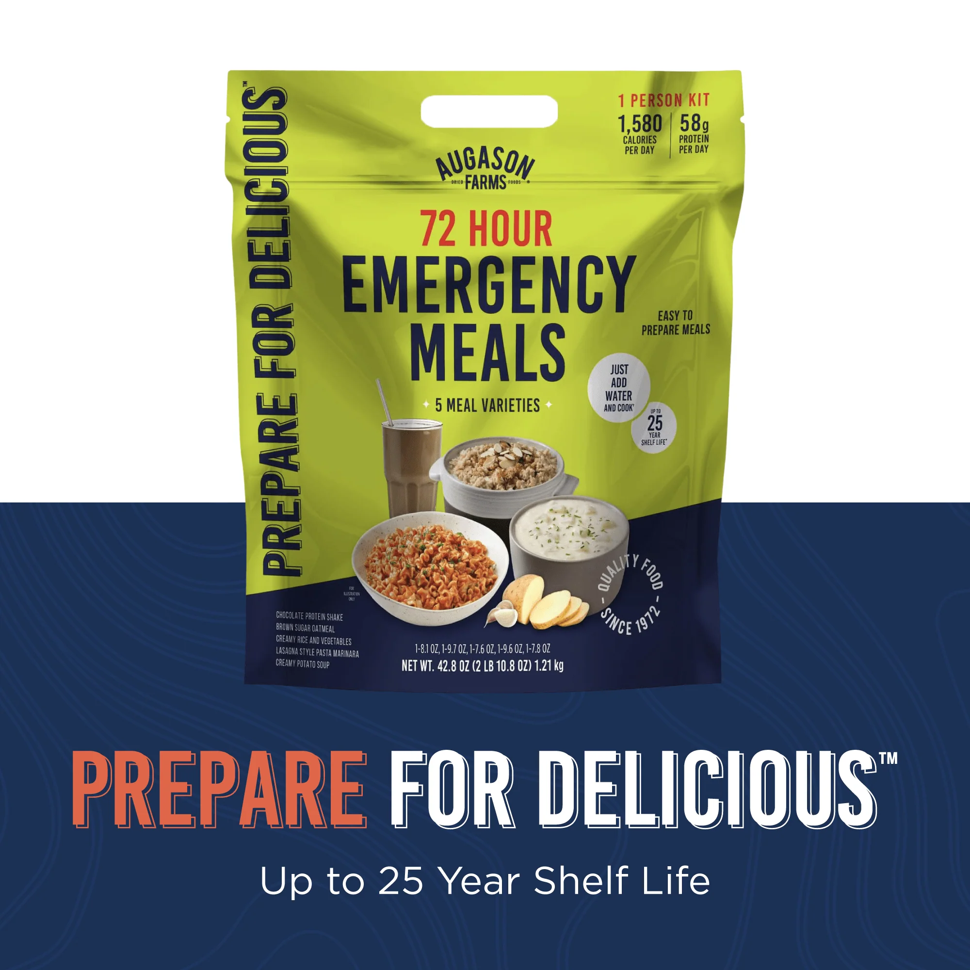 72-Hour 1-Person Emergency Food Supply Kit, 18 Servings - Image 8
