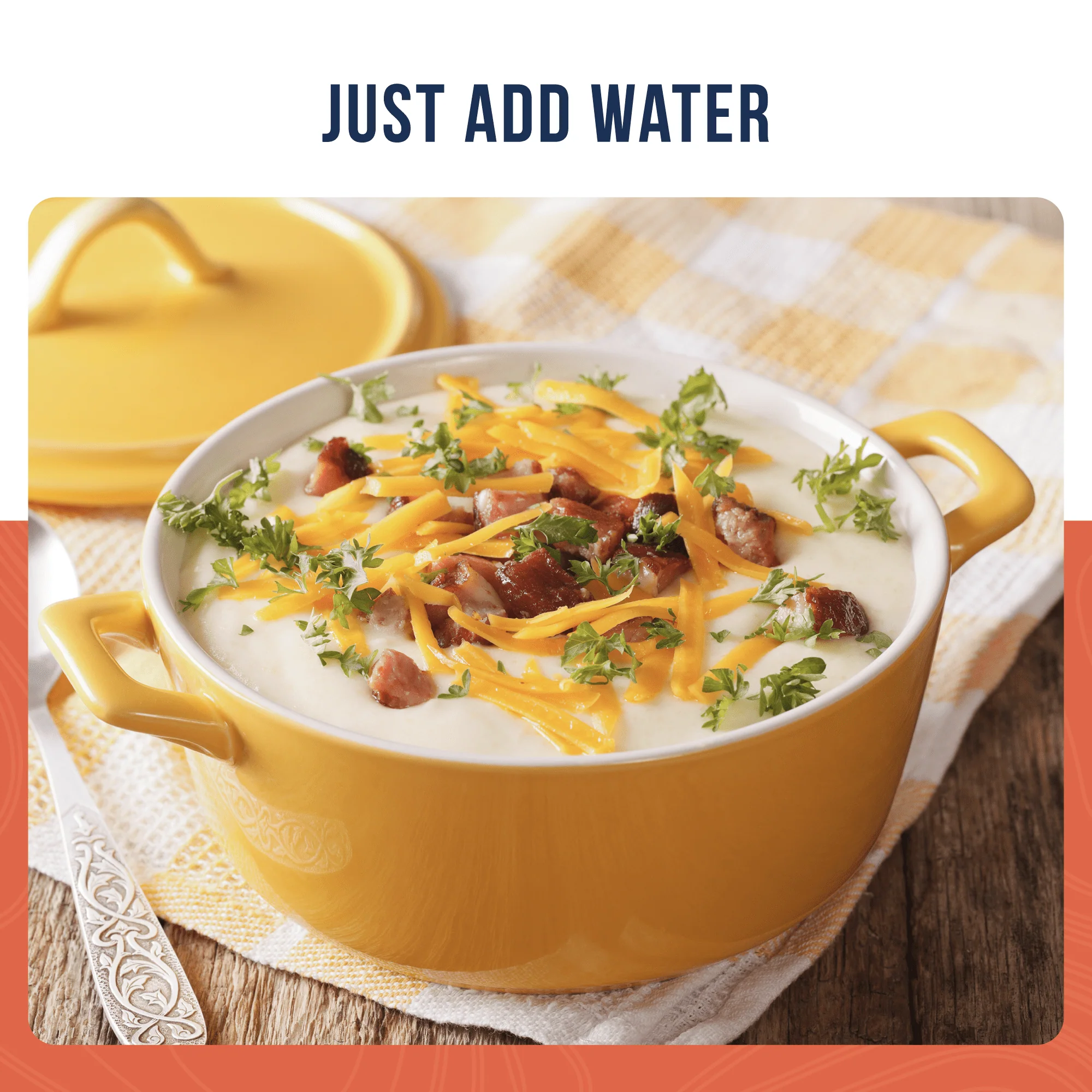 Creamy Potato Soup Mix Can, 36 Servings - Image 4