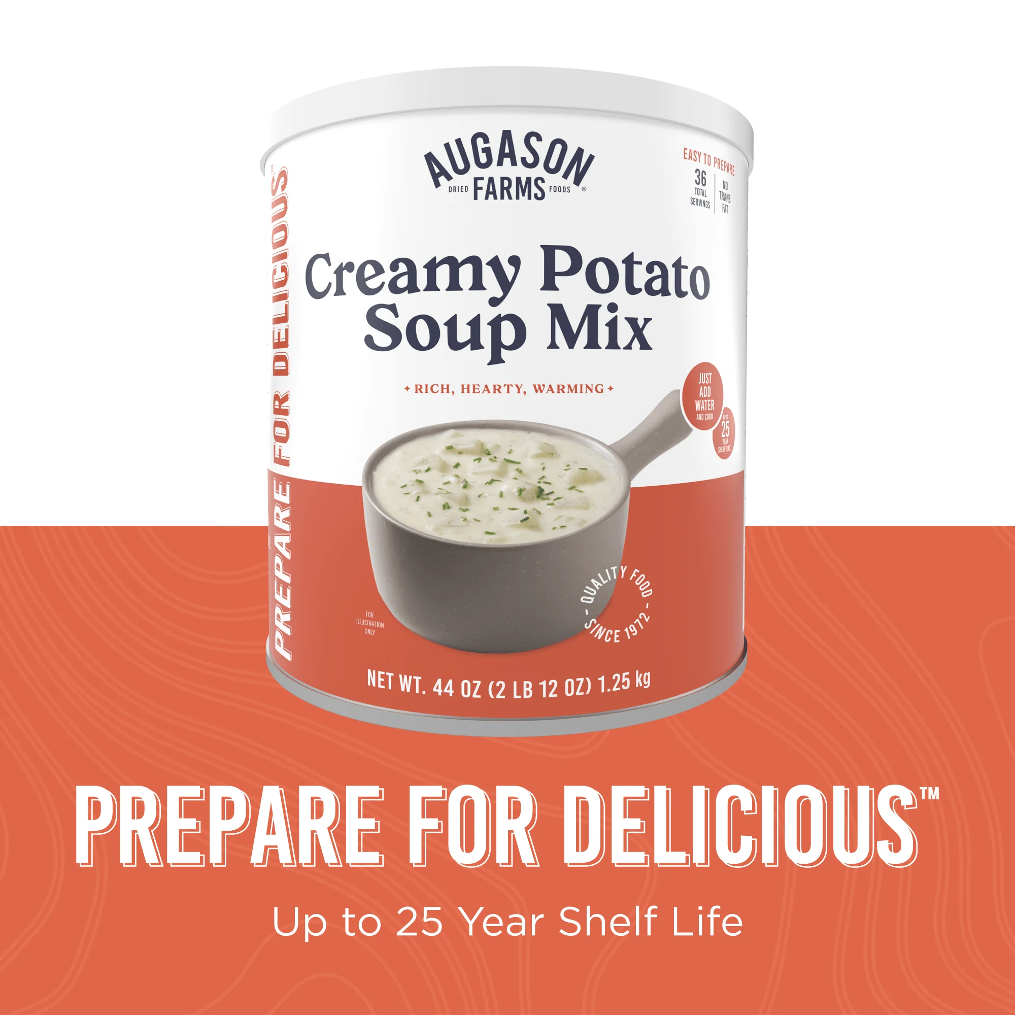 Creamy Potato Soup Mix Can, 36 Servings - Image 8