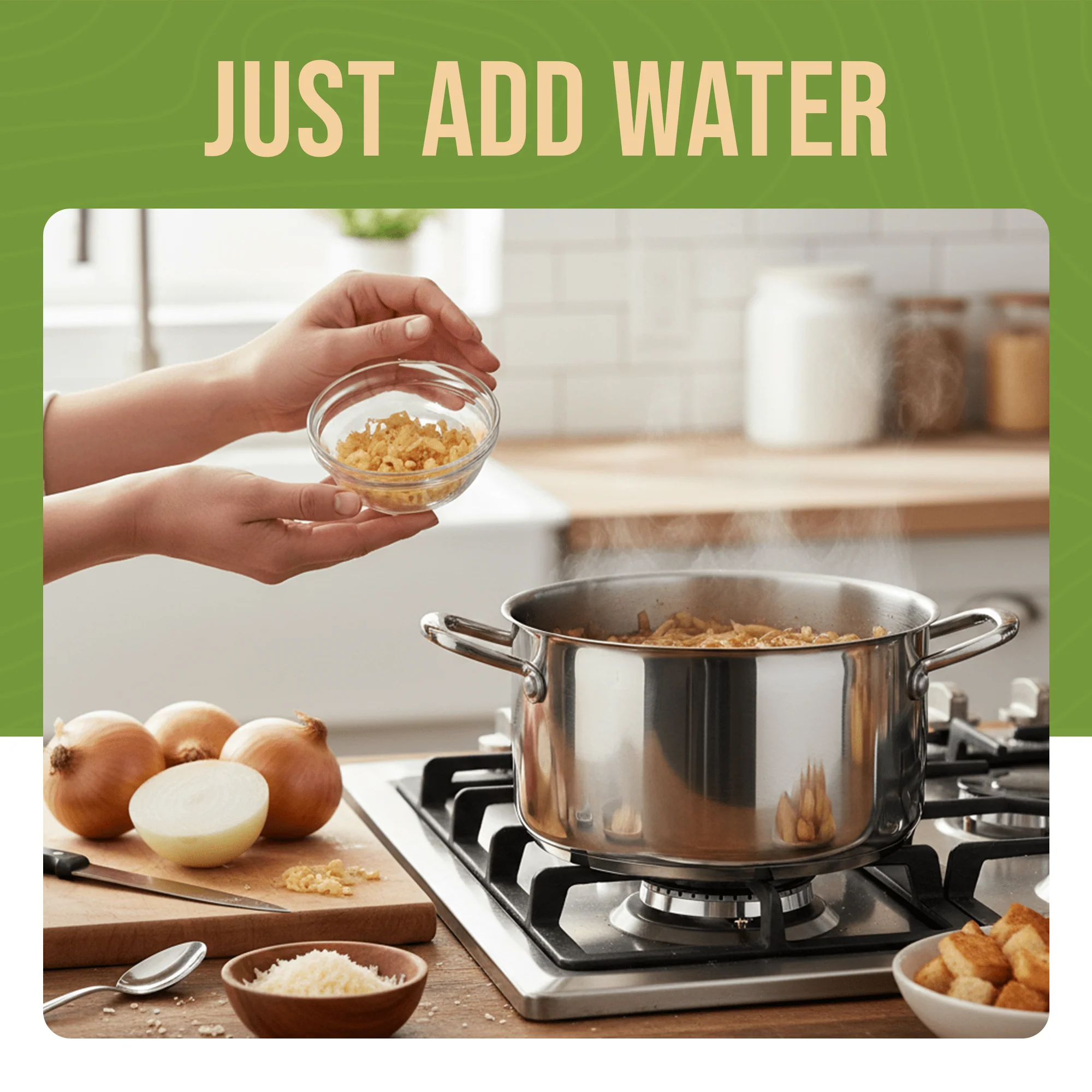 Dehydrated Chopped Onions Can, 130 Servings - Image 4