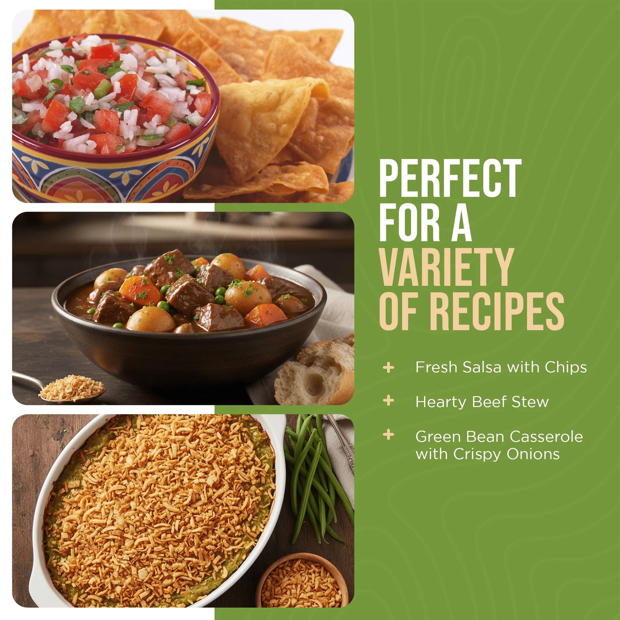 Dehydrated Chopped Onions Can, 130 Servings - Image 5