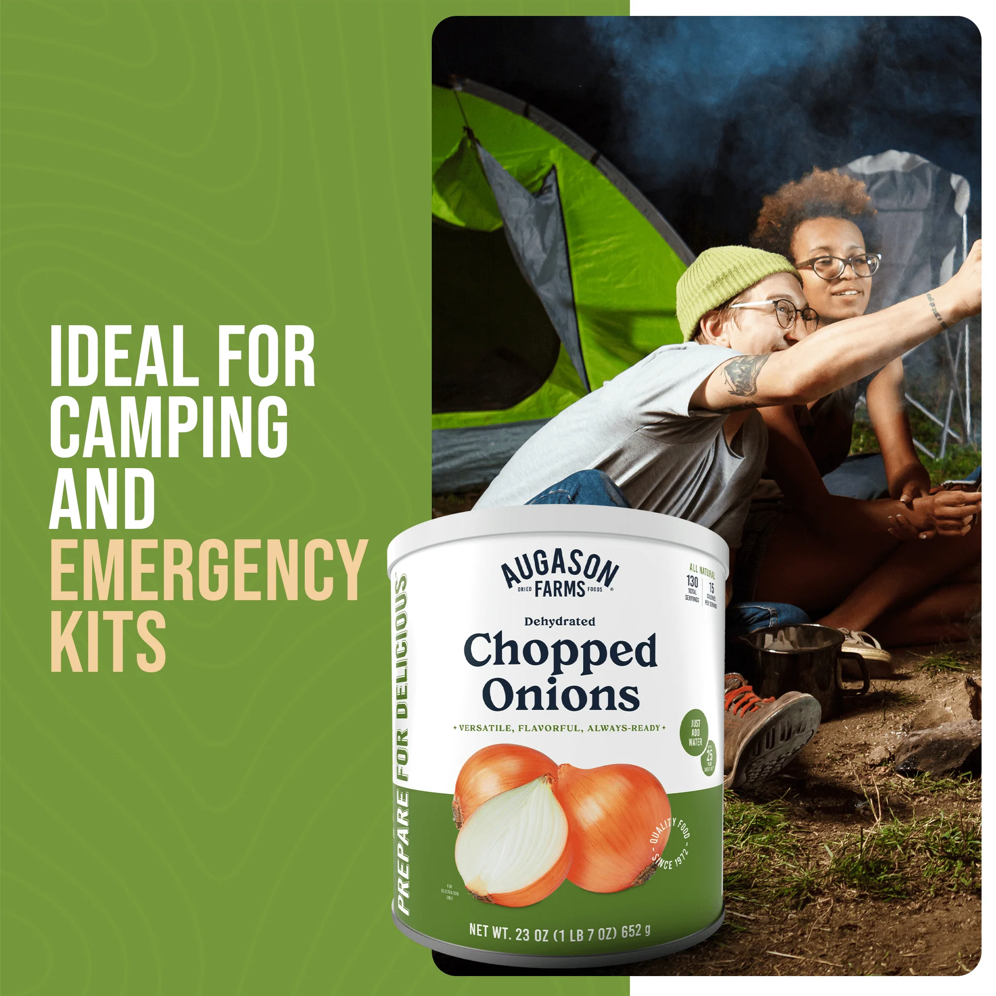Dehydrated Chopped Onions Can, 130 Servings - Image 6