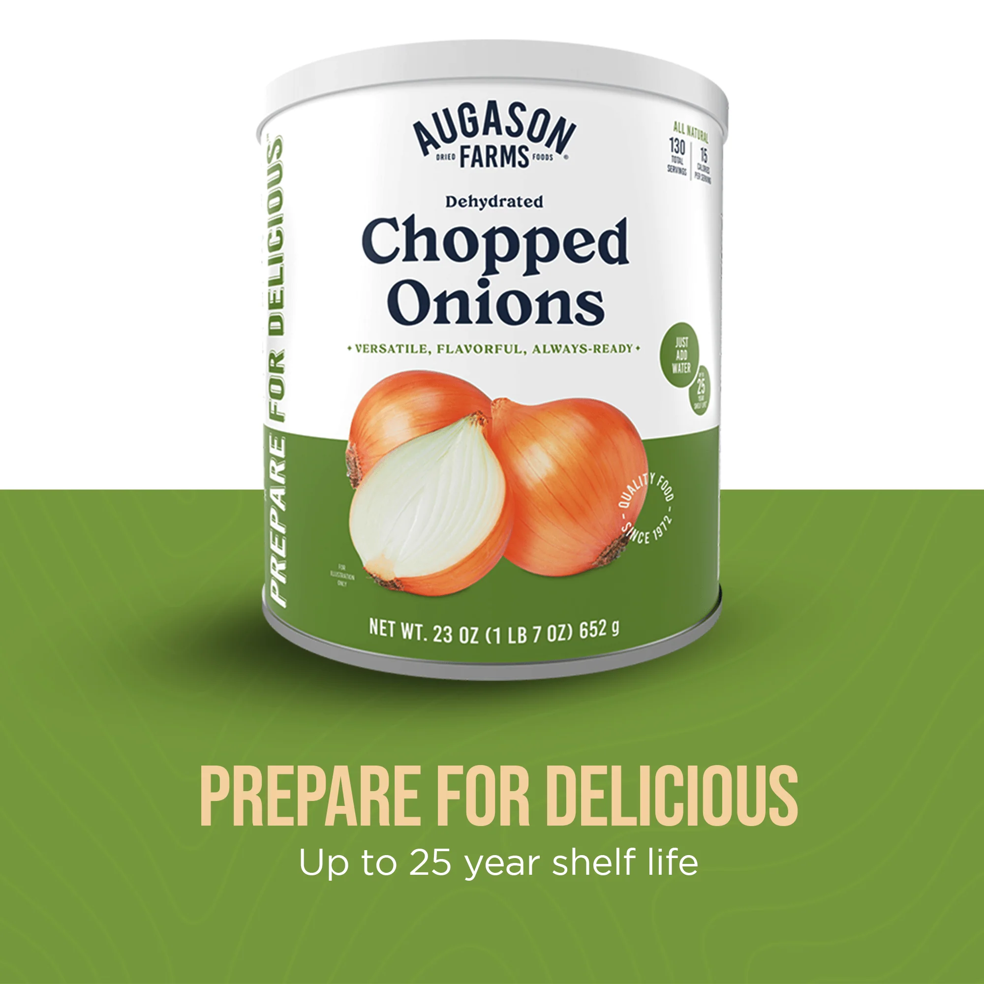 Dehydrated Chopped Onions Can, 130 Servings - Image 8