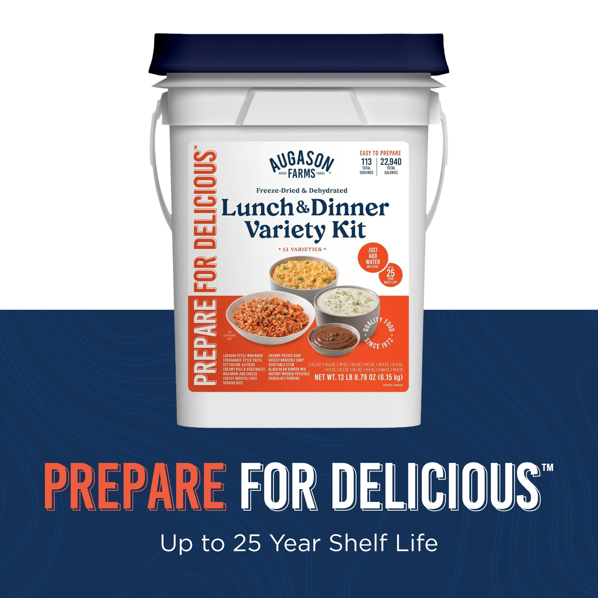 Lunch and Dinner Variety Pail, 113 Servings - Image 10