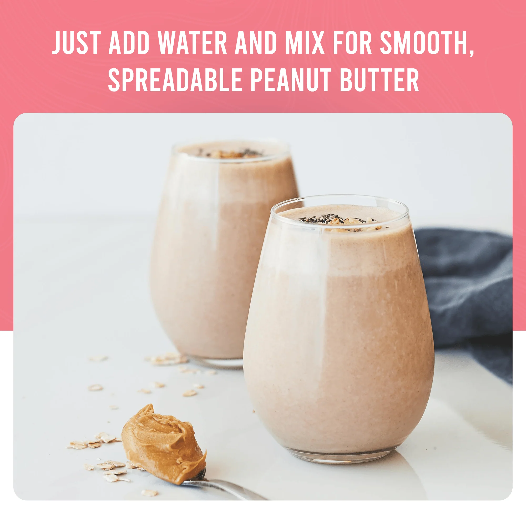 Peanut Butter Powder Can, 60 Servings - Image 4